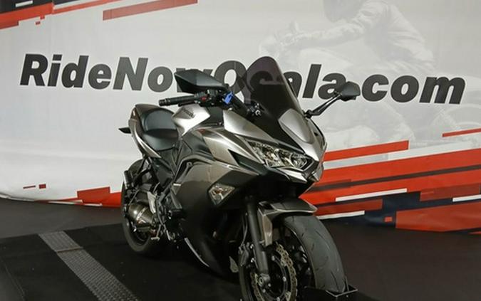 2021 Kawasaki Ninja 650 Metallic Graphite Gray/Metallic Spark Black Metallic Graphite GrayMetallic Spark B