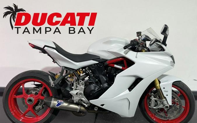 2018 Ducati Supersport S White Silk