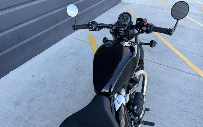 2026 Triumph Bonneville Bobber Jet black