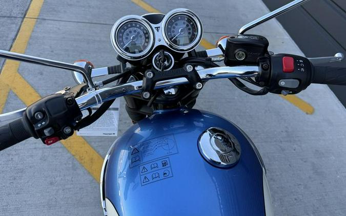 2026 Triumph Bonneville T120 Aegean blue