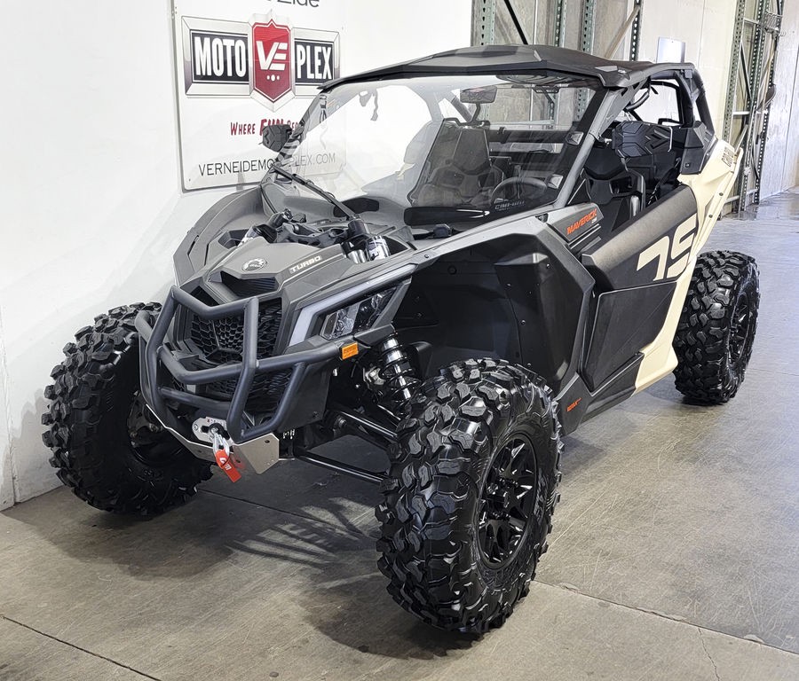 2023 Can-Am® Maverick X3 DS Turbo Desert Tan & Carbon Black