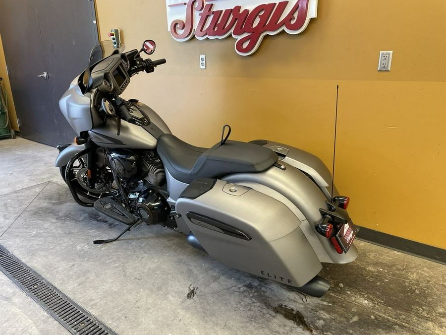 2021 Indian Motorcycle® Chieftain® Elite Thunder Black Vivid Crystal / Carbon Crystal