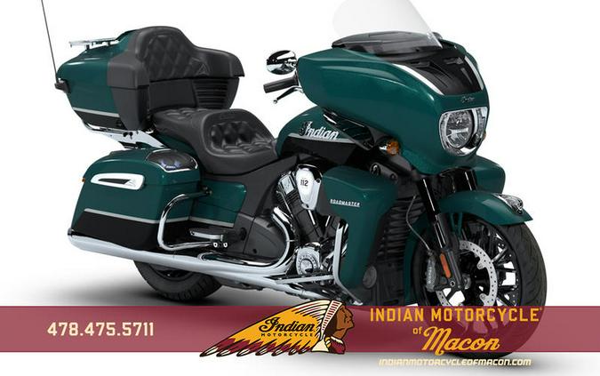 2026 Indian Motorcycle® Roadmaster® PowerPlus Limited 112 w/PowerBand A Cascade Green with Black Me