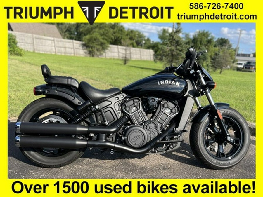 2023 Indian Scout Bobber Sixty ABS Black Metallic