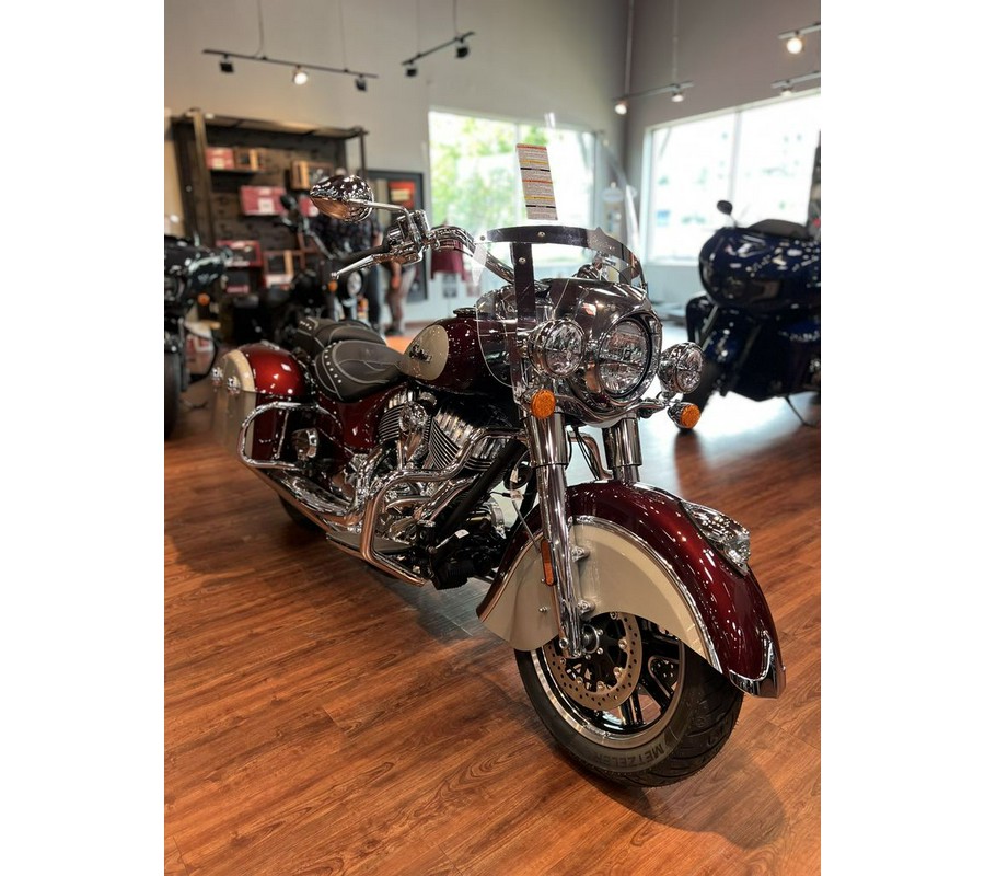 2025 Indian Motorcycle® Springfield® Maroon Metallic/Silver Quartz Metallic