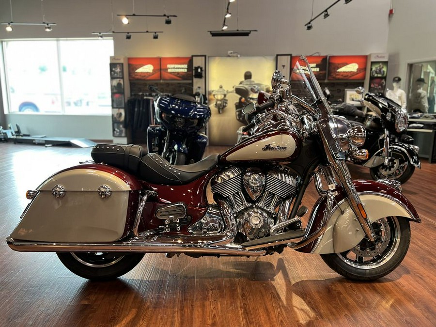 2025 Indian Motorcycle® Springfield® Maroon Metallic/Silver Quartz Metallic