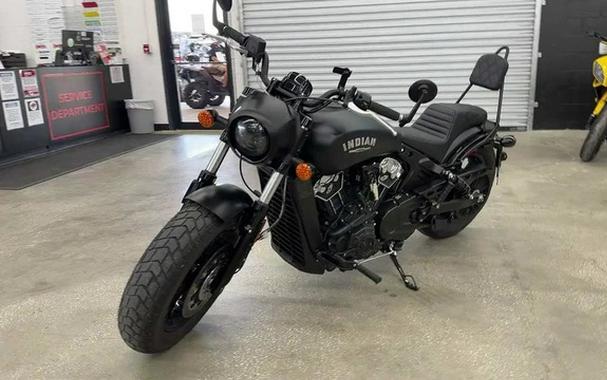 2022 Indian Scout Bobber Sixty ABS Black Metallic