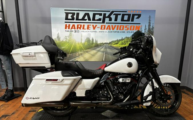 2021 Harley-Davidson® CVO™ Street Glide® GREAT WHITE PEARL & BLK HOL