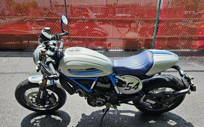 2020 Ducati Scrambler Cafe Racer Silver Ice Matte