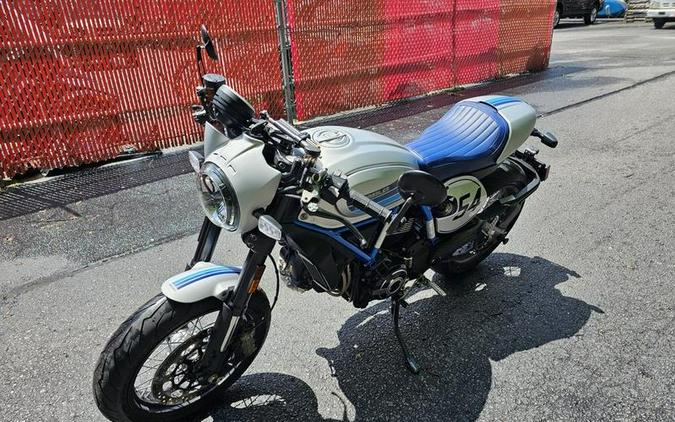 2020 Ducati Scrambler Cafe Racer Silver Ice Matte