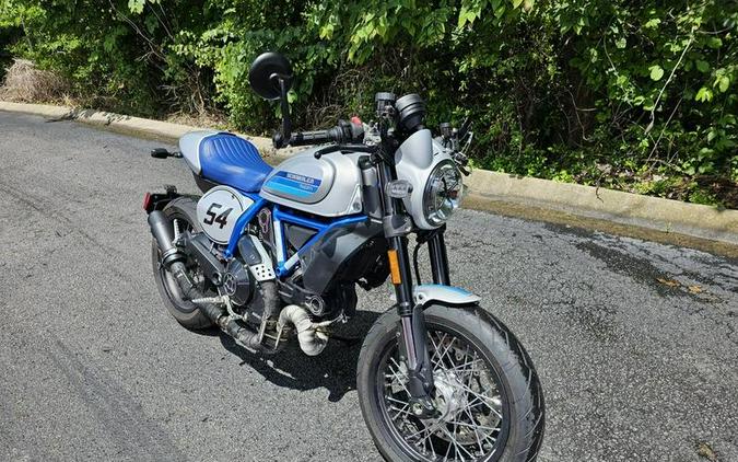 2020 Ducati Scrambler Cafe Racer Silver Ice Matte