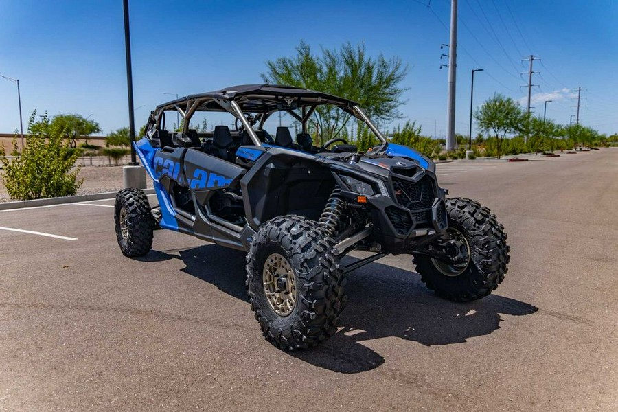 2024 Can-Am® Maverick X3 MAX X rs Turbo RR with Smart-Shox Dazzling Blue & Carbon Black