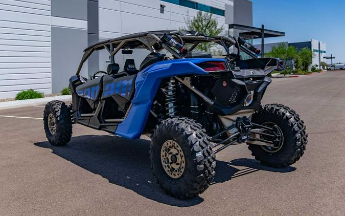 2024 Can-Am® Maverick X3 MAX X rs Turbo RR with Smart-Shox Dazzling Blue & Carbon Black