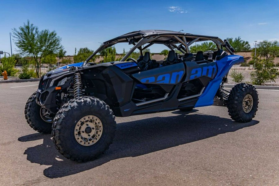 2024 Can-Am® Maverick X3 MAX X rs Turbo RR with Smart-Shox Dazzling Blue & Carbon Black