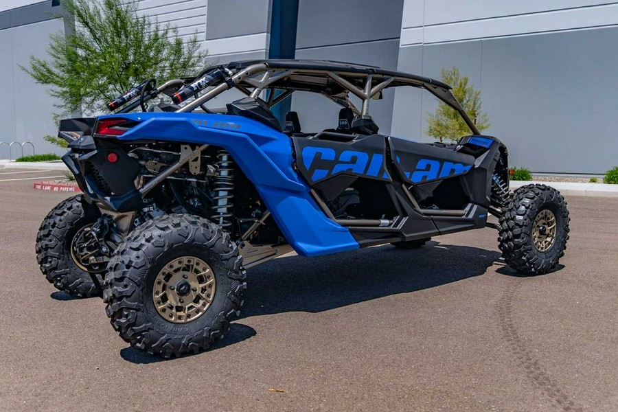 2024 Can-Am® Maverick X3 MAX X rs Turbo RR with Smart-Shox Dazzling Blue & Carbon Black