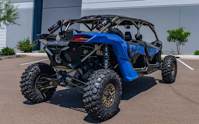 2024 Can-Am® Maverick X3 MAX X rs Turbo RR with Smart-Shox Dazzling Blue & Carbon Black