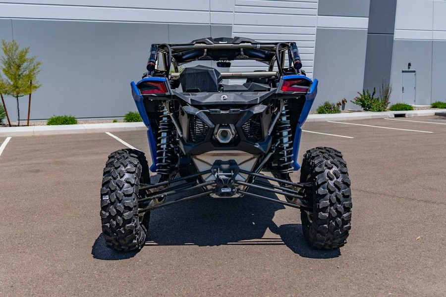 2024 Can-Am® Maverick X3 MAX X rs Turbo RR with Smart-Shox Dazzling Blue & Carbon Black