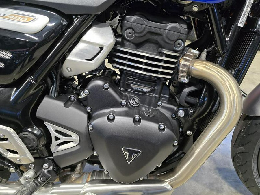 2025 Triumph Speed 400 Carnival Red / Storm Grey