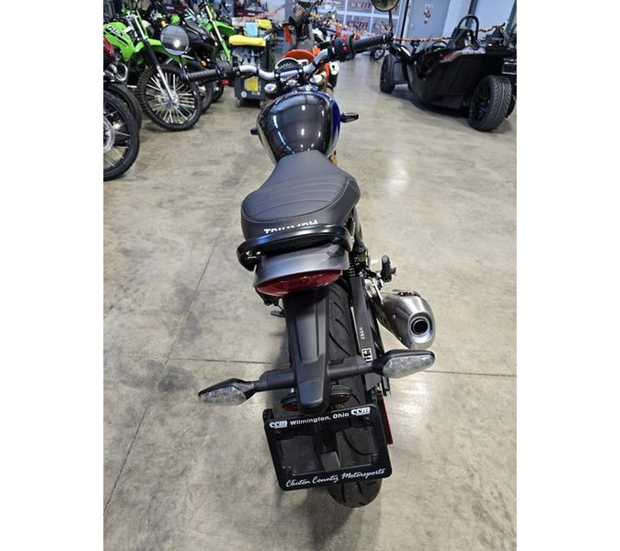 2025 Triumph Speed 400 Carnival Red / Storm Grey