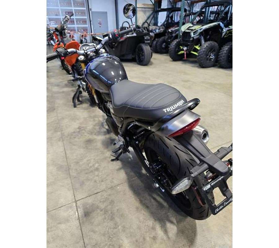 2025 Triumph Speed 400 Carnival Red / Storm Grey