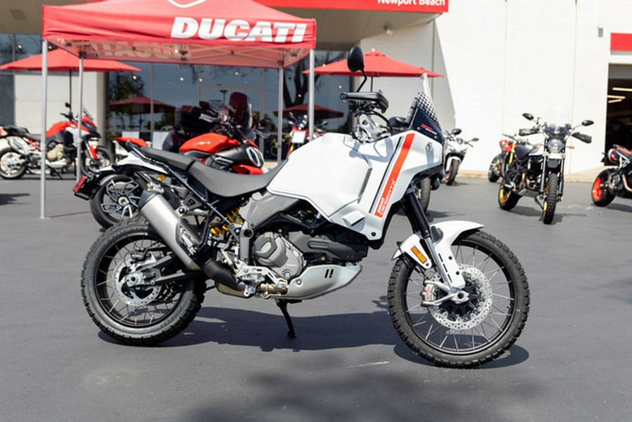 2024 Ducati Desertx White Livery