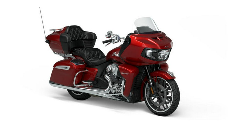 2024 Indian Motorcycle® Pursuit® Limited® with PowerBand Audio Package Sunset Red Metallic