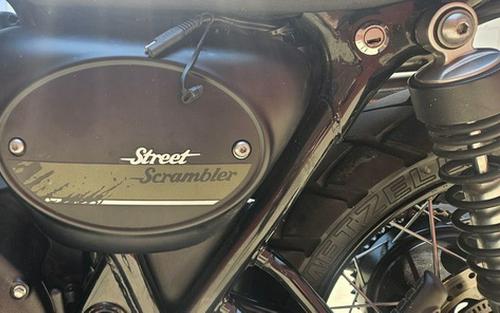 2018 Triumph Street Scrambler Matte Khaki Green