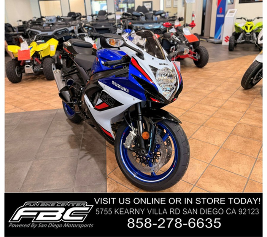 2026 Suzuki GSX-R600Z 600Z 40th Anniversary Edition