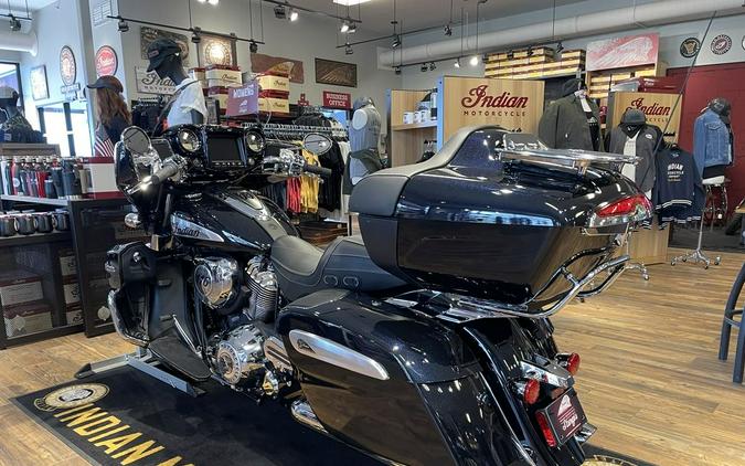 2024 Indian Motorcycle® Roadmaster® Limited with Powerband Audio Package Black Azure Crystal