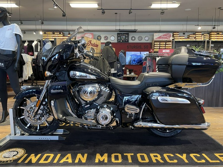 2024 Indian Motorcycle® Roadmaster® Limited with Powerband Audio Package Black Azure Crystal