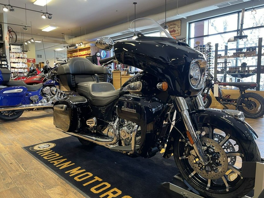 2024 Indian Motorcycle® Roadmaster® Limited with Powerband Audio Package Black Azure Crystal