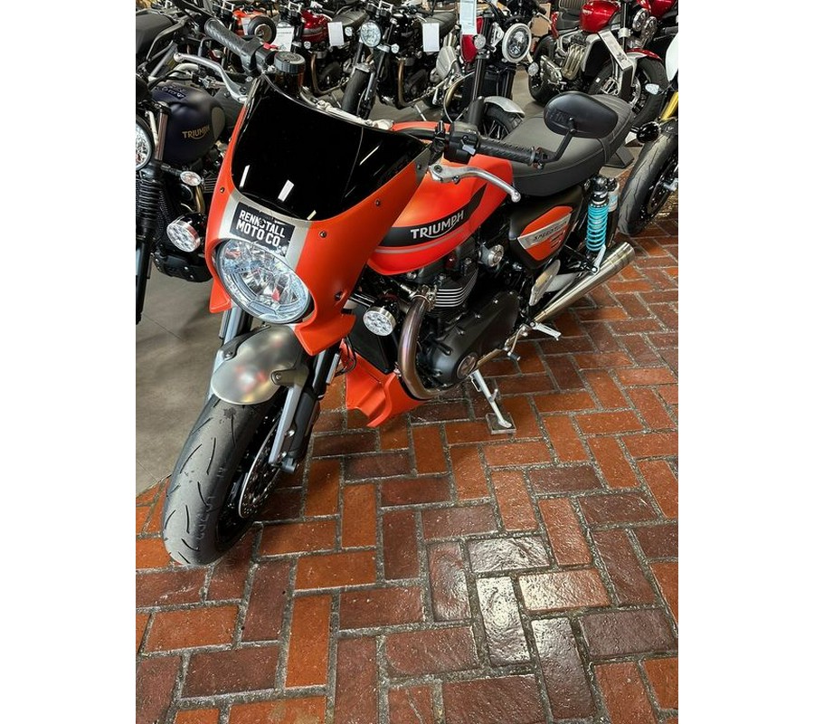 2023 Triumph Speed Twin 1200 Matte Baja Orange