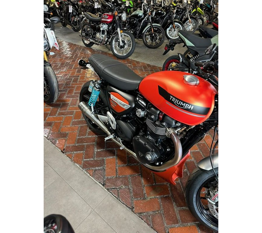 2023 Triumph Speed Twin 1200 Matte Baja Orange