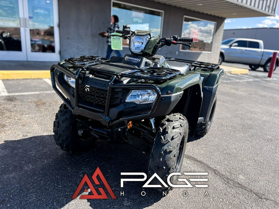 2024 Honda® FourTrax Foreman Rubicon 4x4 EPS Black Forest Green