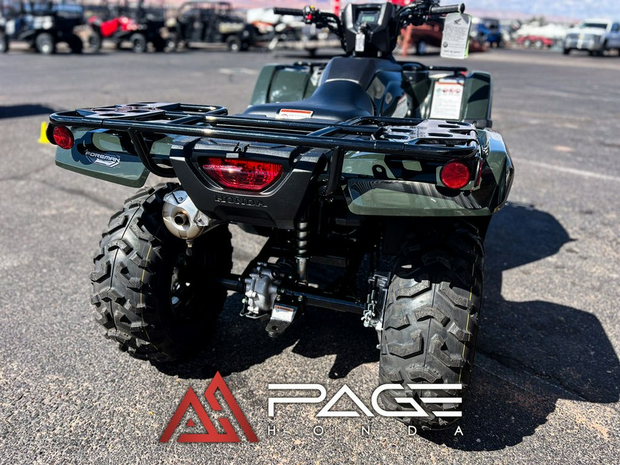 2024 Honda® FourTrax Foreman Rubicon 4x4 EPS Black Forest Green