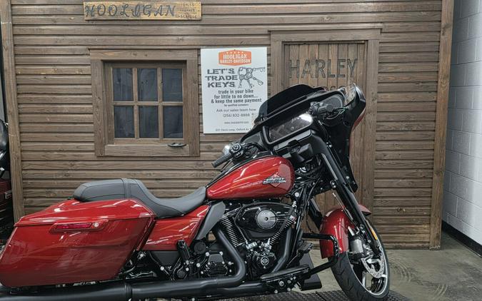2025 Harley-Davidson® Street Glide™ WHSKEY FIRSTORM/BLK TRIM