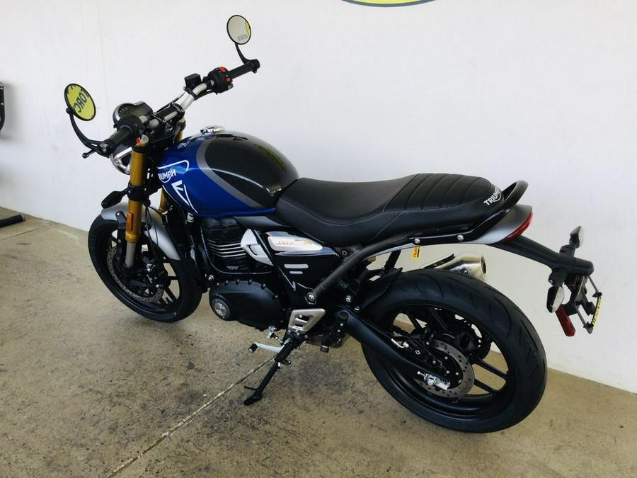 2024 Triumph Speed 400 Caspian Blue / Storm Grey