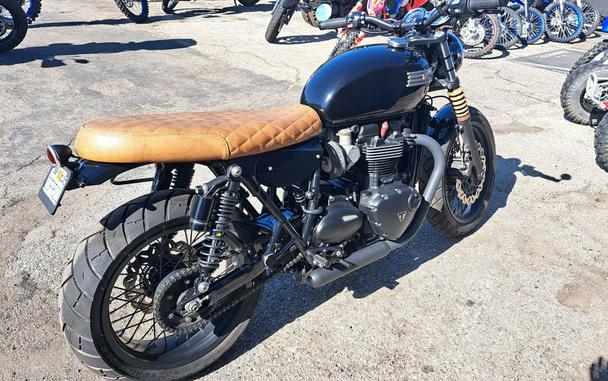 2017 Triumph Bonneville T120 Black Jet Black