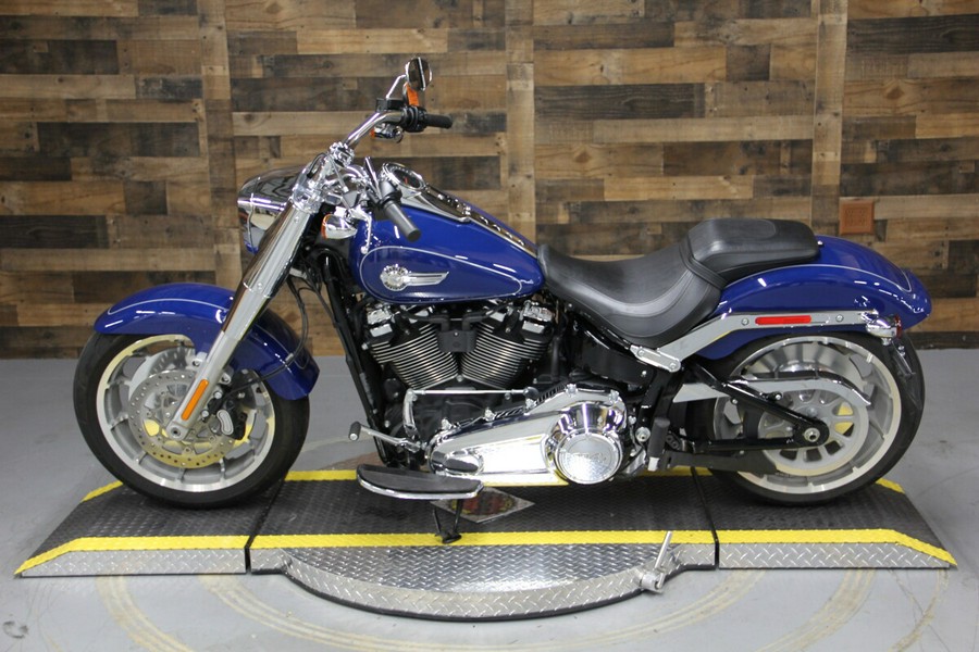 2023 Harley-Davidson Fat Boy 114 Bright Billiard Blue