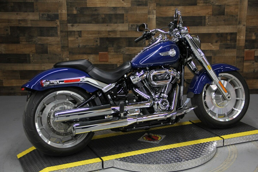 2023 Harley-Davidson Fat Boy 114 Bright Billiard Blue