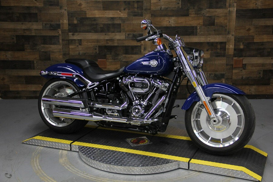 2023 Harley-Davidson Fat Boy 114 Bright Billiard Blue