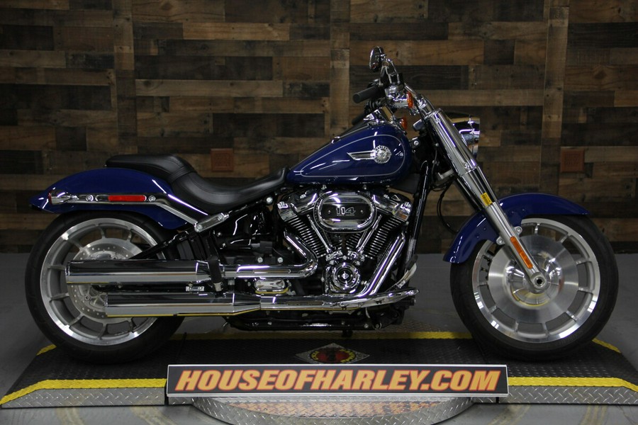 2023 Harley-Davidson Fat Boy 114 Bright Billiard Blue