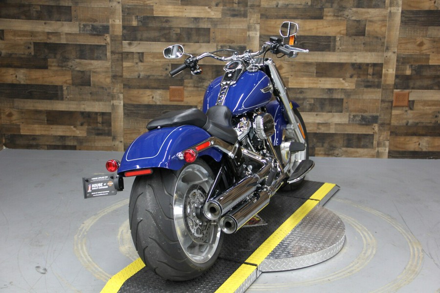 2023 Harley-Davidson Fat Boy 114 Bright Billiard Blue