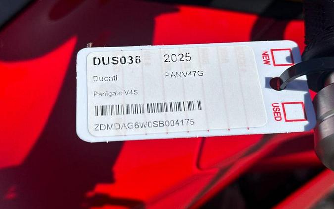 2025 Ducati Panigale V4s
