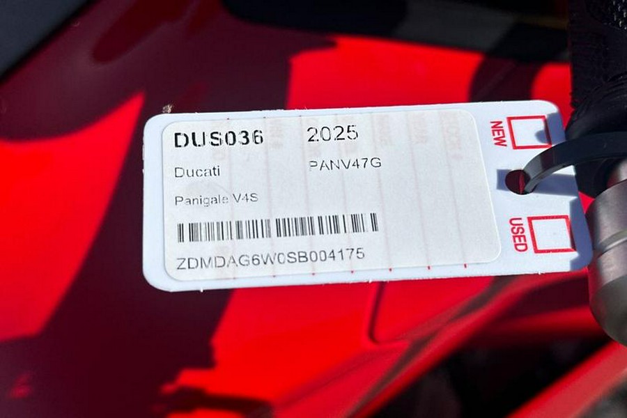 2025 Ducati Panigale V4s
