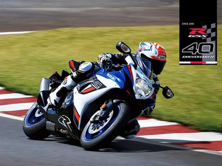 2026 Suzuki GSX-R600Z 40th Anniversary Edition