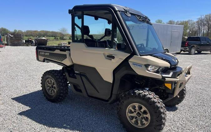 2023 Can-Am® Defender Limited HD10 Desert Tan & Timeless Black