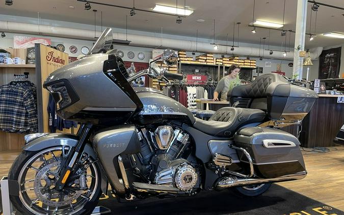 2024 Indian Motorcycle® Pursuit® Limited® with PowerBand Audio Package Titanium/Black Metallic