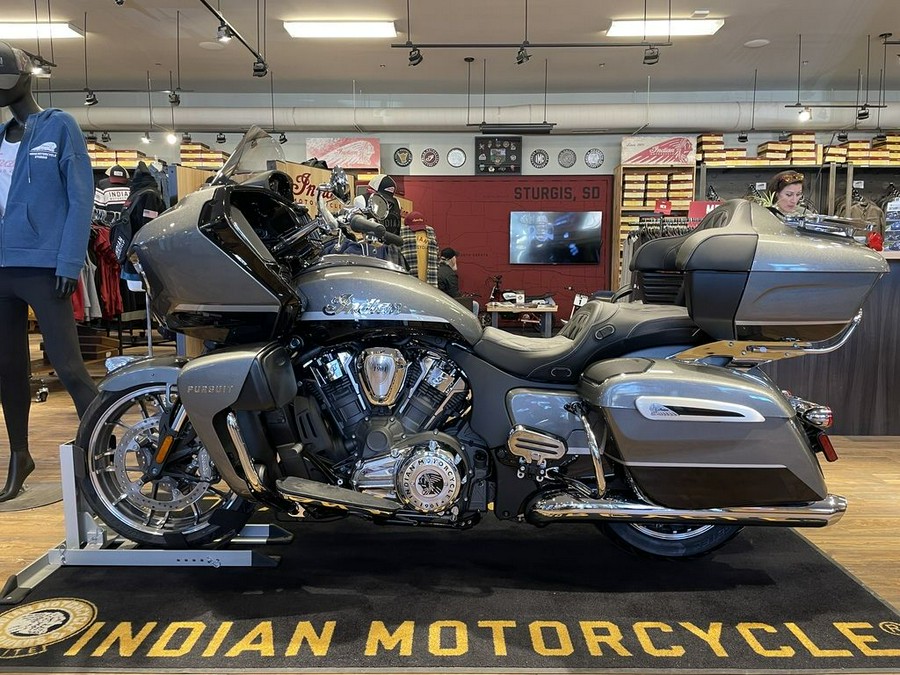 2024 Indian Motorcycle® Pursuit® Limited® with PowerBand Audio Package Titanium/Black Metallic