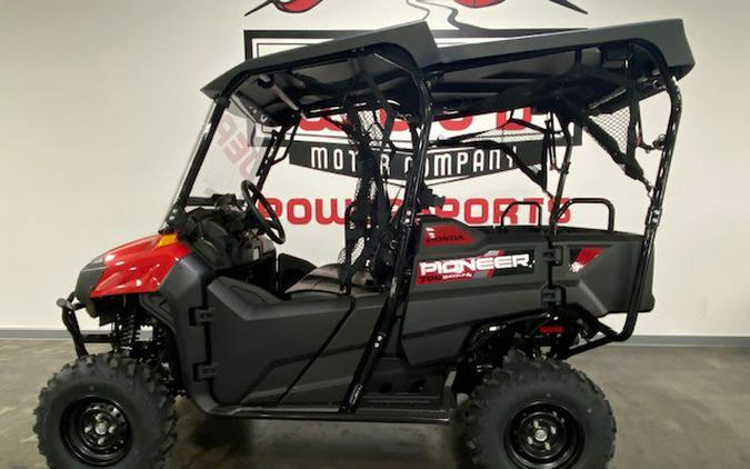 2026 Honda PIONEER 700-4 Base - Hero Red
